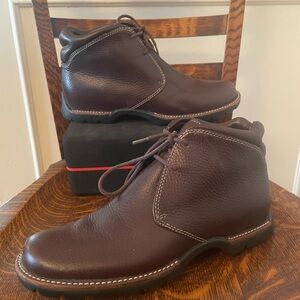 Cole Haan Chocolate Brown Waterproof Desert Boots